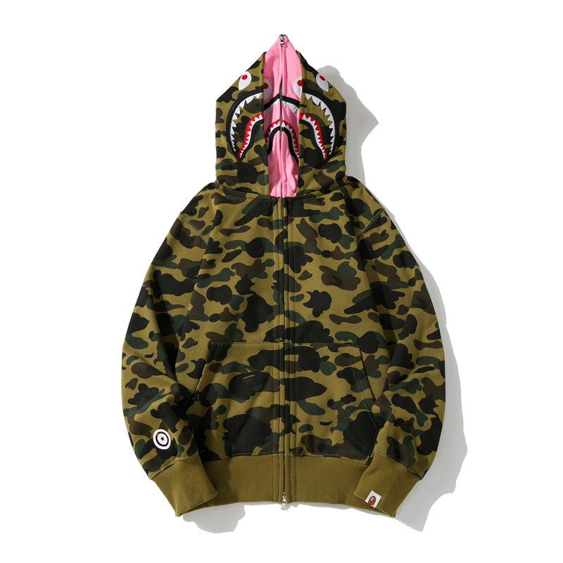 Moletom Bape Camo Shark