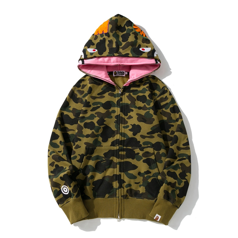 Moletom Bape Camo Shark